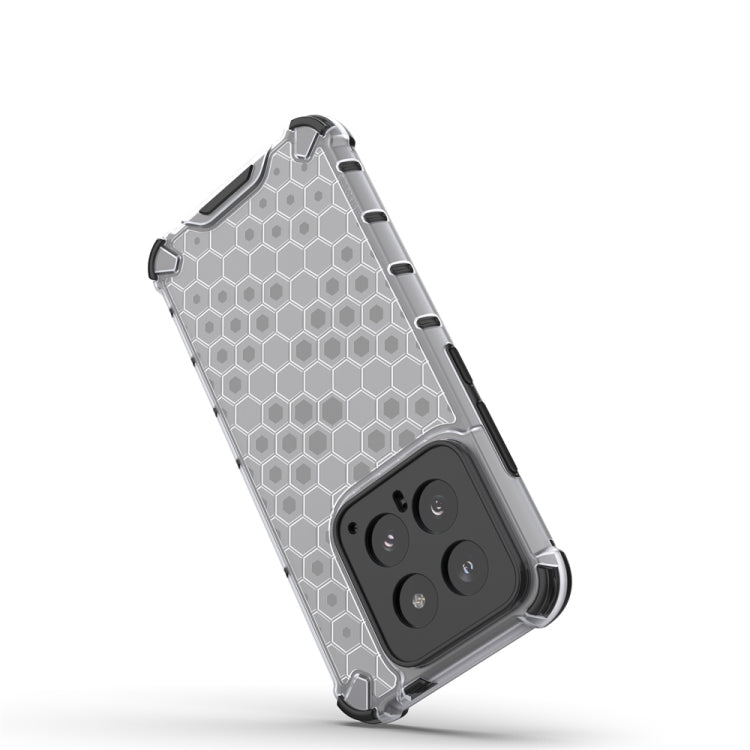 For Xiaomi 14 Shockproof Honeycomb Phone Case(White) - 14 Cases by PMC TechLife | Online Shopping South Africa | PMC TechLife | Buy Now Pay Later Mobicred