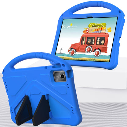 For Lenovo Tab M11 /Xiaoxin Pad 11 2024 EVA Shockproof Tablet Case with Holder(Blue) - Lenovo by PMC Jewellery | Online Shopping South Africa | PMC Jewellery | Buy Now Pay Later Mobicred