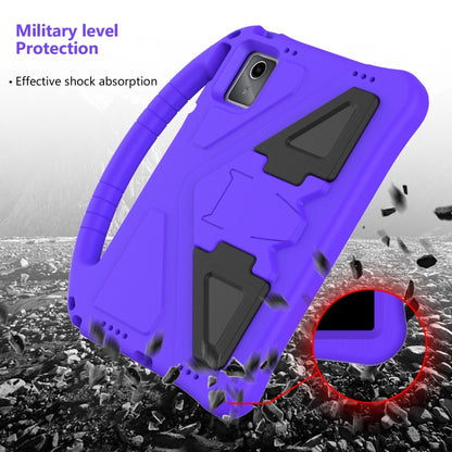 For Lenovo Tab M11 /Xiaoxin Pad 11 2024 EVA Shockproof Tablet Case with Holder(Purple) - Lenovo by PMC Jewellery | Online Shopping South Africa | PMC Jewellery | Buy Now Pay Later Mobicred