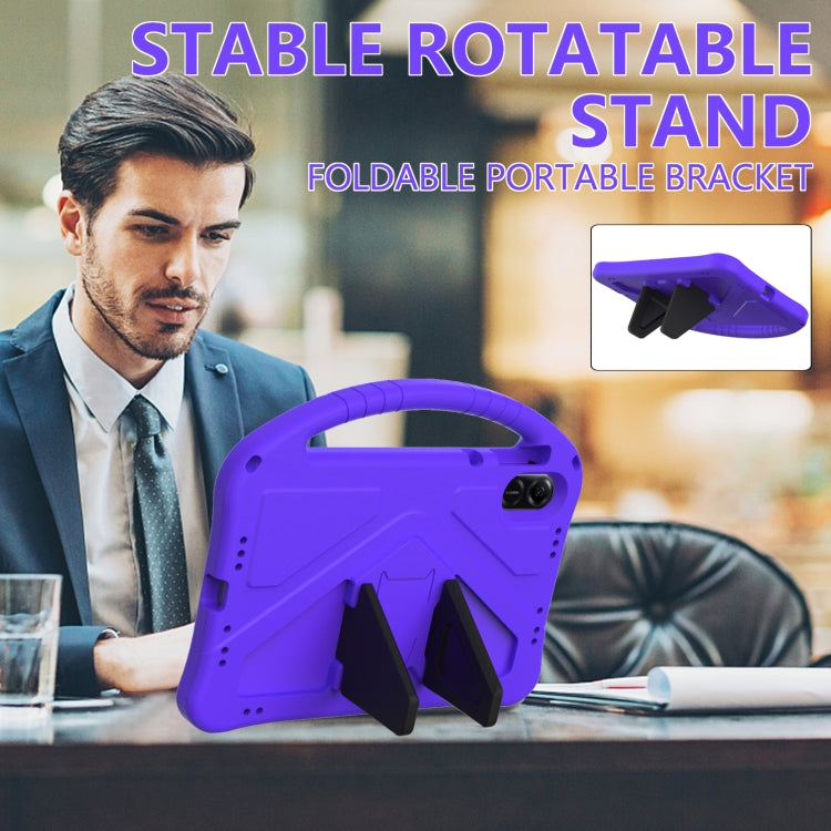 For Honor Pad X9 EVA Shockproof Tablet Case with Holder(Purple) - Honor by PMC TechLife | Online Shopping South Africa | PMC TechLife | Buy Now Pay Later Mobicred