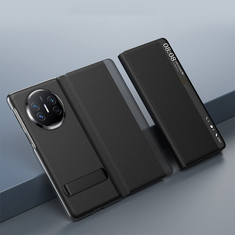 For Huawei Mate X5 All-inclusive Shockproof Phone Case with Holder(White) - free shipping - PMC TechLife - Order now!