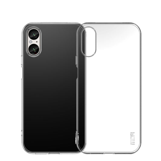 For Sony Xperia 10 VI MOFI Ming Series Ultra-thin TPU Phone Case(Transparent) - Sony Cases by MOFI | Online Shopping South Africa | PMC Jewellery