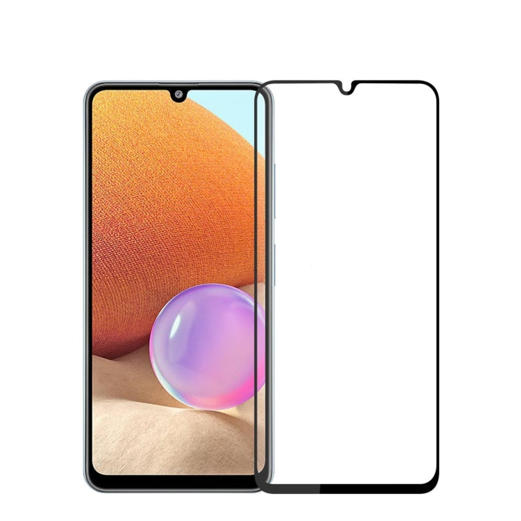 For Samsung Galaxy A15 MOFI 9H 2.5D Full Screen Tempered Glass Film(Black) - Galaxy Tempered Glass by MOFI | Online Shopping South Africa | PMC Jewellery | Buy Now Pay Later Mobicred