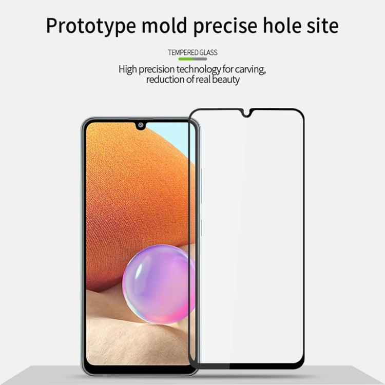 For Samsung Galaxy A15 MOFI 9H 2.5D Full Screen Tempered Glass Film(Black) - Galaxy Tempered Glass by MOFI | Online Shopping South Africa | PMC Jewellery | Buy Now Pay Later Mobicred