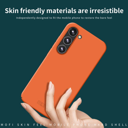 For Samsung Galaxy A34 5G MOFI Qin Series Skin Feel All-inclusive PC Phone Case(Orange) - Galaxy Phone Cases by MOFI | Online Shopping South Africa | PMC Jewellery