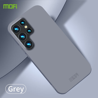 For Samsung Galaxy S23 Ultra 5G MOFI Qin Series Skin Feel All-inclusive PC Phone Case(Gray) - Galaxy S23 Ultra 5G Cases by MOFI | Online Shopping South Africa | PMC Jewellery