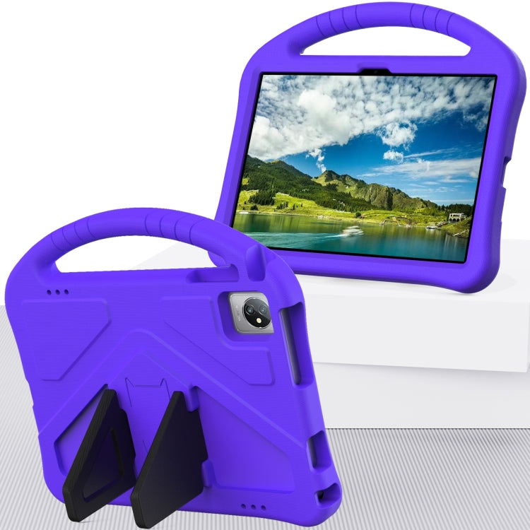 For Teclast M40 SE 2022 EVA Shockproof Tablet Case with Holder(Purple) - Teclast by PMC TechLife | Online Shopping South Africa | PMC TechLife | Buy Now Pay Later Mobicred