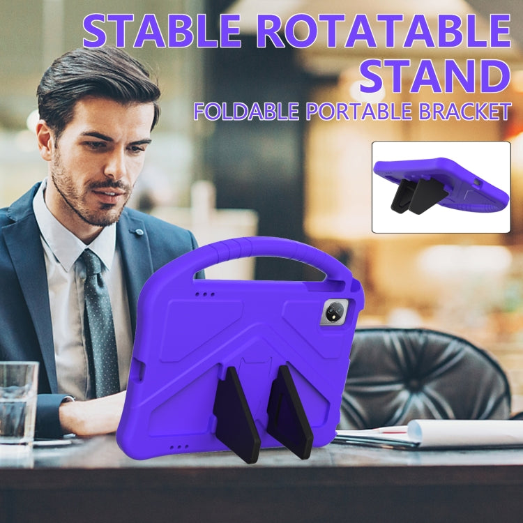 For Teclast M40 SE 2022 EVA Shockproof Tablet Case with Holder(Purple) - Teclast by PMC TechLife | Online Shopping South Africa | PMC TechLife | Buy Now Pay Later Mobicred