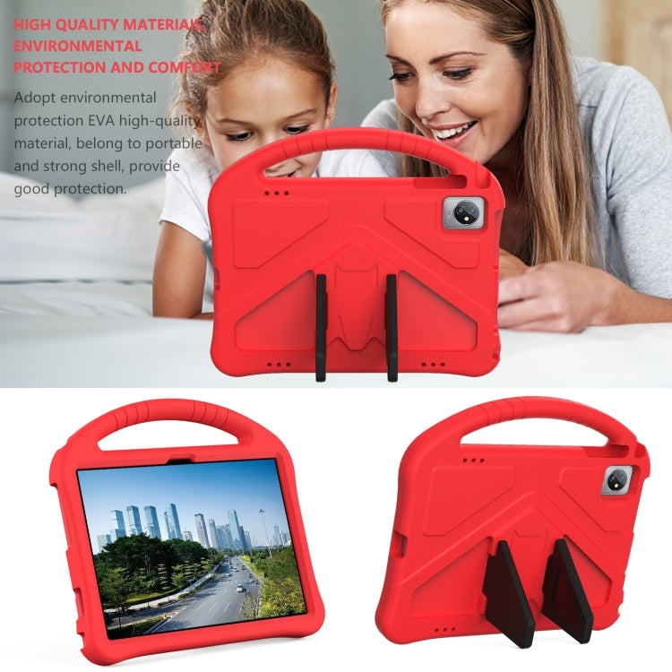 For Teclast M40 SE 2022 EVA Shockproof Tablet Case with Holder(Red) - Teclast by PMC TechLife | Online Shopping South Africa | PMC TechLife | Buy Now Pay Later Mobicred