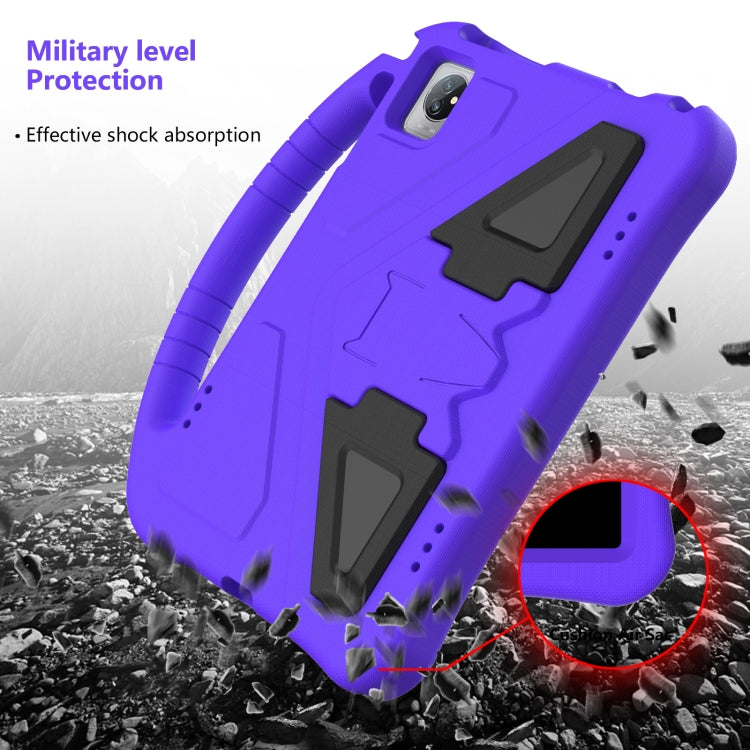 For Teclast P40HD 2022 / P40S 2023 EVA Shockproof Tablet Case with Holder(Purple) - Teclast by PMC TechLife | Online Shopping South Africa | PMC TechLife | Buy Now Pay Later Mobicred