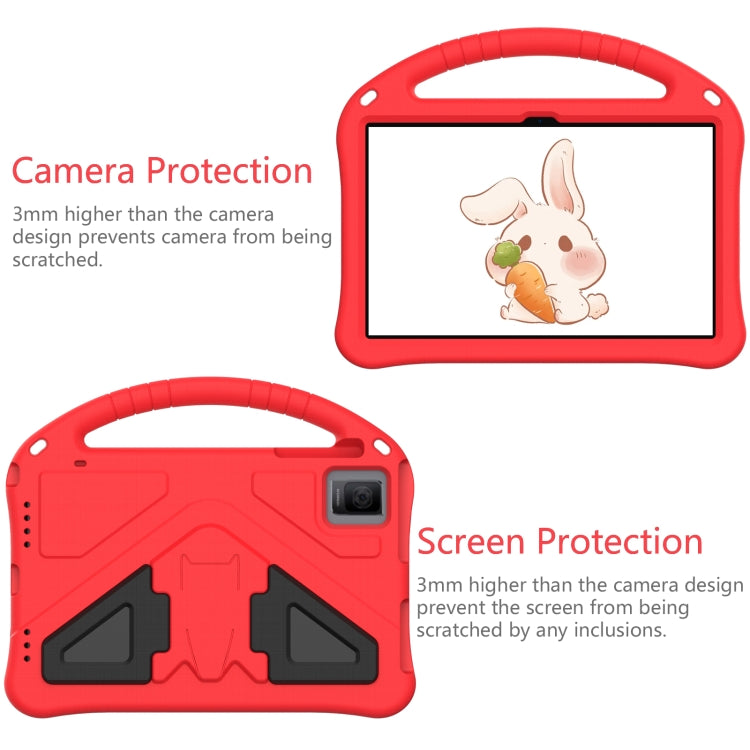 For Blackview Tab 11 WiFi 2023 / SE / 2021 EVA Shockproof Tablet Case with Holder(Red) - Others by PMC TechLife | Online Shopping South Africa | PMC TechLife | Buy Now Pay Later Mobicred