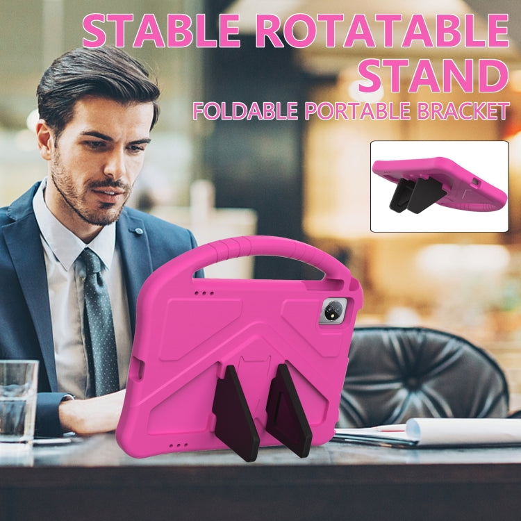 For DragonTouch NotePad 102 10 2023 EVA Shockproof Tablet Case with Holder(RoseRed) - Others by PMC TechLife | Online Shopping South Africa | PMC TechLife | Buy Now Pay Later Mobicred
