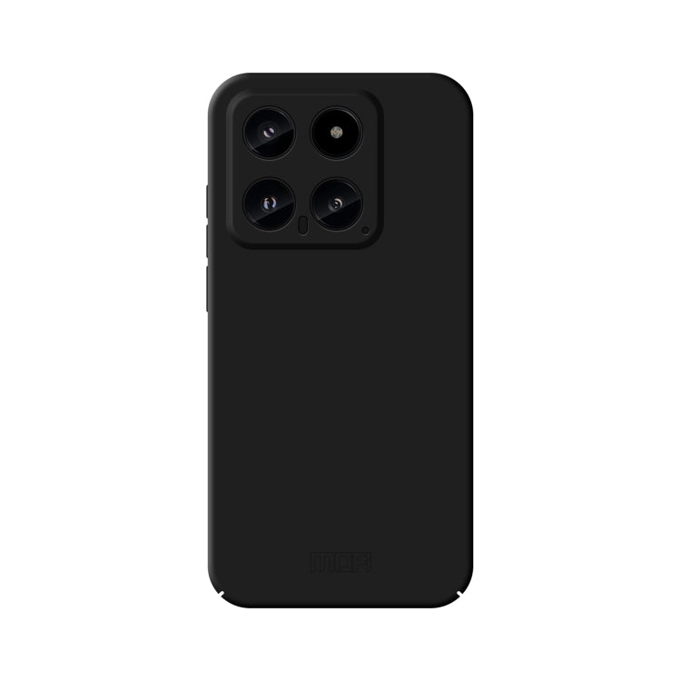 For Xiaomi 14 MOFI Qin Series Skin Feel All-inclusive PC Phone Case(Black) - 14 Cases by MOFI | Online Shopping South Africa | PMC Jewellery