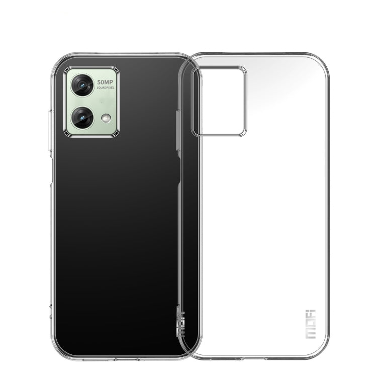 For Motorola Moto G84 MOFI Ming Series Ultra-thin TPU Phone Case(Transparent) - Motorola Cases by MOFI | Online Shopping South Africa | PMC Jewellery