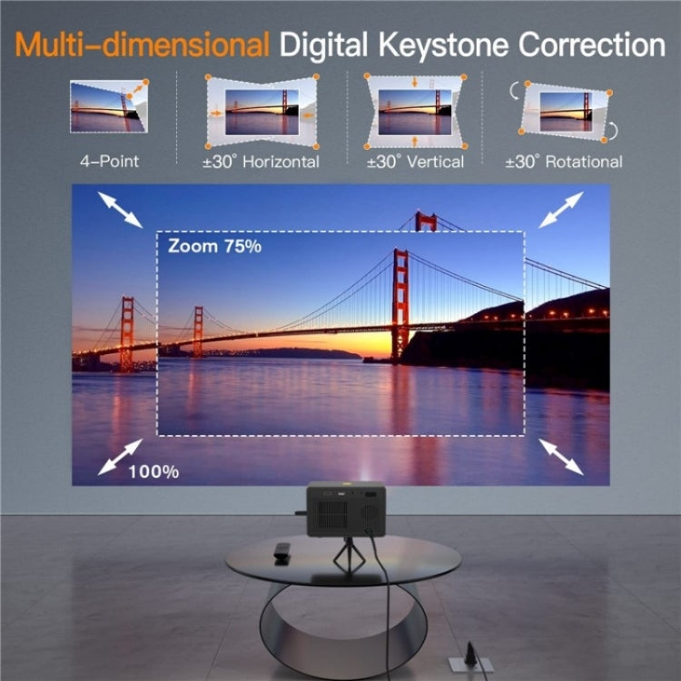 Y7 Portable HD Projector Media Player(US Plug) - LED Projector by PMC TechLife | Online Shopping South Africa | PMC TechLife | Buy Now Pay Later Mobicred