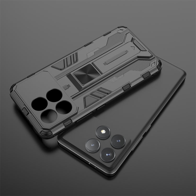 For Redmi K70 Supersonic Armor PC Hybrid TPU Phone Case(Silver) - Xiaomi Cases by PMC TechLife | Online Shopping South Africa | PMC TechLife | Buy Now Pay Later Mobicred