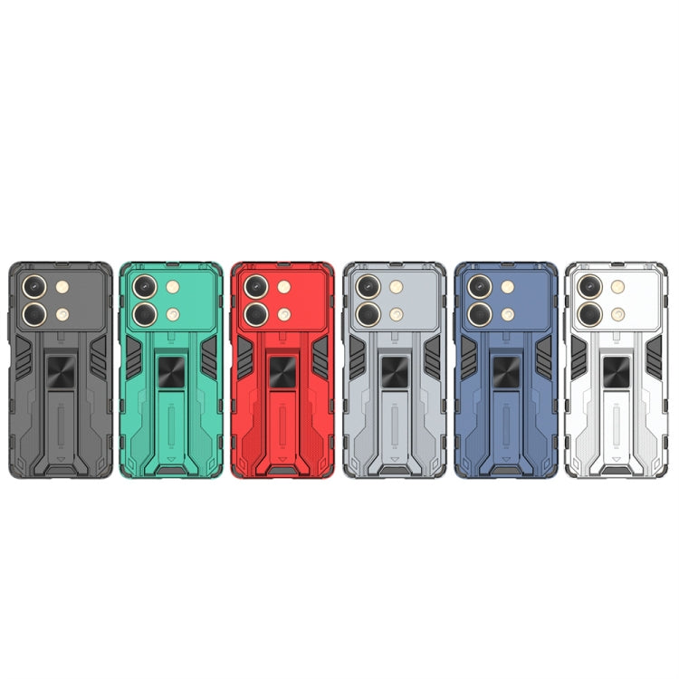For Redmi Note 13R Pro Supersonic Armor PC Hybrid TPU Phone Case(Blue) - Xiaomi Cases by PMC TechLife | Online Shopping South Africa | PMC TechLife | Buy Now Pay Later Mobicred