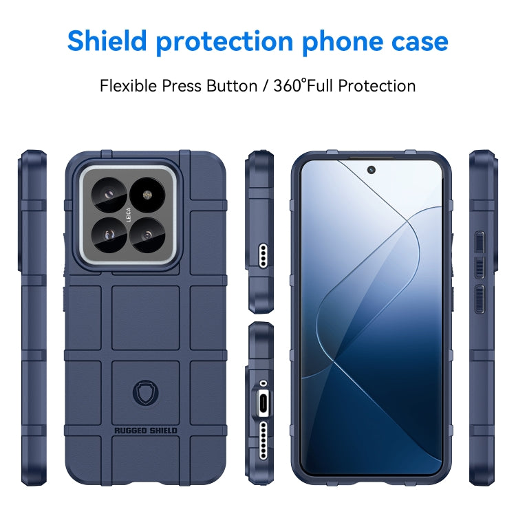 For  Xiaomi 14 Full Coverage Shockproof TPU Phone Case(Blue) - 14 Cases by PMC Jewellery | Online Shopping South Africa | PMC Jewellery | Buy Now Pay Later Mobicred