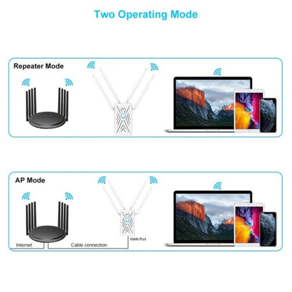 WAVLINK WN579A3 Home WiFi Extender 1200Mbps 2.4GHz / 5GHz Dual Band AP Wireless Router, Plug:AU Plug - Wireless Routers by WAVLINK | Online Shopping South Africa | PMC Jewellery | Buy Now Pay Later Mobicred