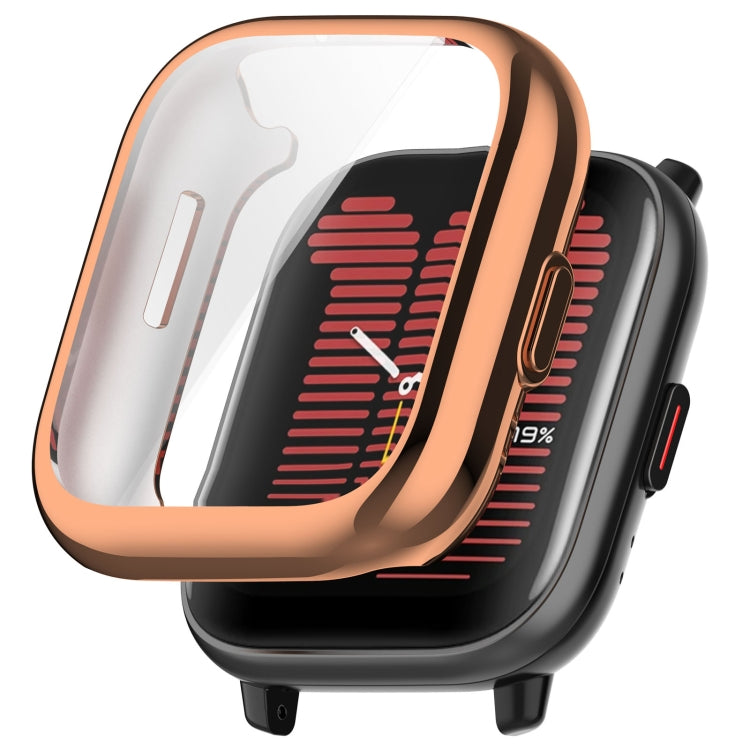 For Amazfit Active A2211 TPU All-Inclusive Watch Protective Case(Rose Gold) - Watch Cases by PMC TechLife | Online Shopping South Africa | PMC TechLife