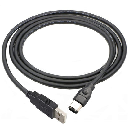 JUNSUNMAY Firewire IEEE 1394 6 Pin Male to USB 2.0 Male Adaptor Convertor Cable Cord, Length:3m - USB Cable by JUNSUNMAY | Online Shopping South Africa | PMC Jewellery | Buy Now Pay Later Mobicred