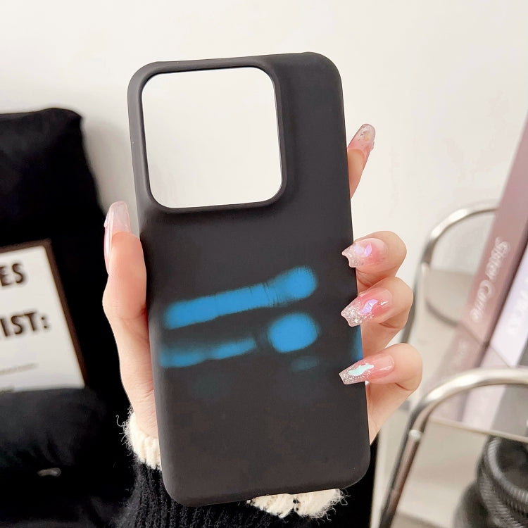 For Xiaomi 14 Pro Heat Sensitive PC Protective Phone Case(Black) - 14 Pro Cases by PMC TechLife | Online Shopping South Africa | PMC TechLife