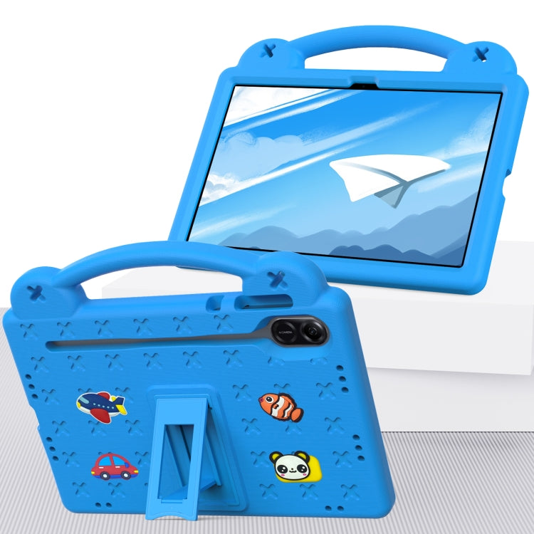 For Honor Pad X9 / X9 2024 Handle Kickstand Children EVA Shockproof Tablet Case(Sky Blue) - free shipping - PMC TechLife - Order now!
