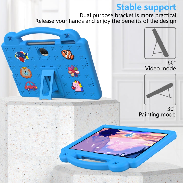 For Honor Pad 9 2023 12.1 Handle Kickstand Children EVA Shockproof Tablet Case(Sky Blue) - free shipping - PMC TechLife - Order now!