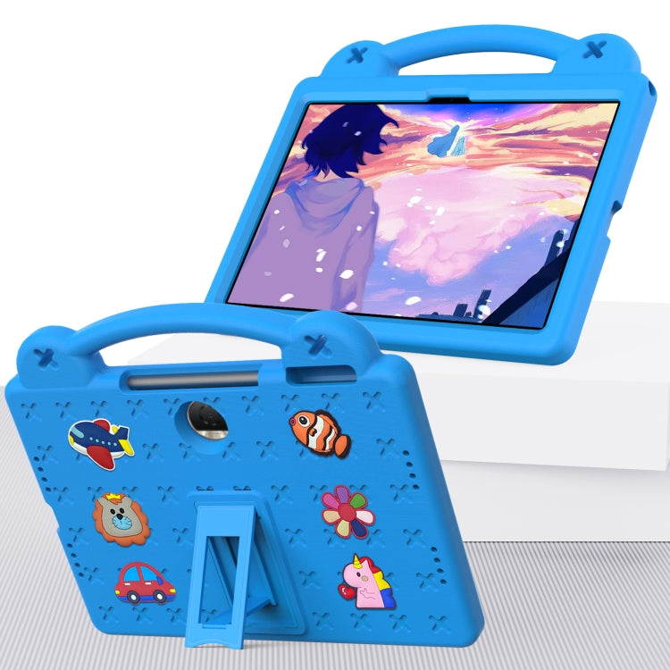 For Honor Pad 9 2023 12.1 Handle Kickstand Children EVA Shockproof Tablet Case(Sky Blue) - free shipping - PMC TechLife - Order now!