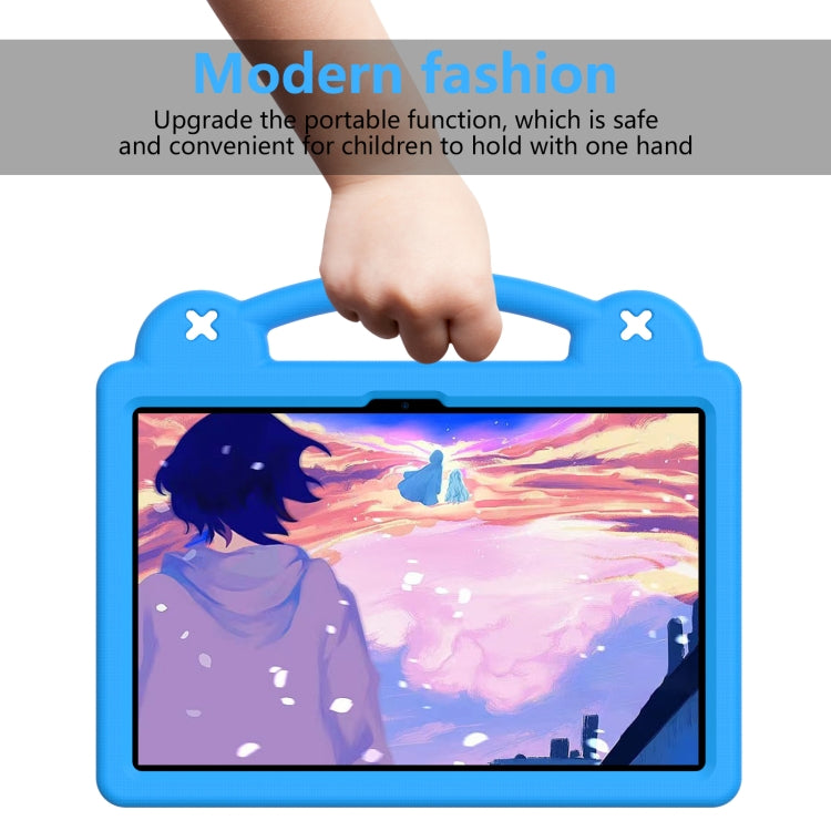 For Honor Pad 9 2023 12.1 Handle Kickstand Children EVA Shockproof Tablet Case(Sky Blue) - free shipping - PMC TechLife - Order now!