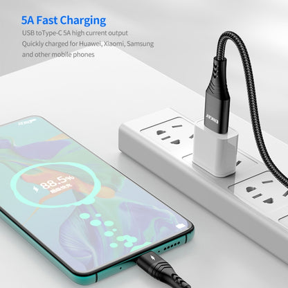 ENKAY 6-in-1 5A USB / Type-C to Type-C / 8 Pin / Micro USB Multifunction Fast Charging Cable, Cable Length:1m(Grey) - Multifunction Cable by ENKAY | Online Shopping South Africa | PMC Jewellery | Buy Now Pay Later Mobicred