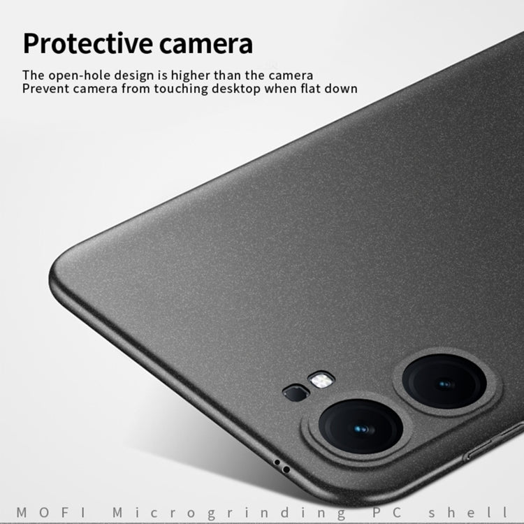For vivo iQOO Neo9 /Neo9 Pro MOFI Fandun Series Frosted PC Ultra-thin All-inclusive Phone Case(Black) - vivo Cases by MOFI | Online Shopping South Africa | PMC Jewellery