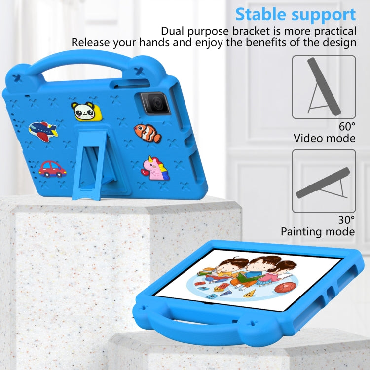For TCL Tab 10 Gen2 10.36 2023 Handle Kickstand Children EVA Shockproof Tablet Case(Sky Blue) - Others by PMC TechLife | Online Shopping South Africa | PMC TechLife | Buy Now Pay Later Mobicred