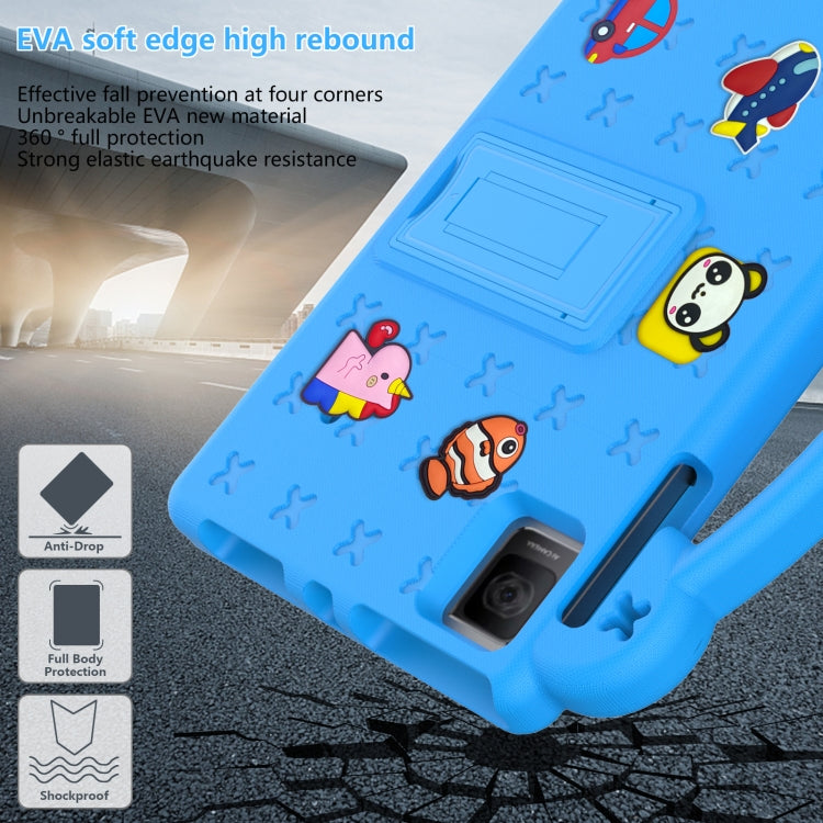 For TCL Tab 10 Gen2 10.36 2023 Handle Kickstand Children EVA Shockproof Tablet Case(Sky Blue) - Others by PMC TechLife | Online Shopping South Africa | PMC TechLife | Buy Now Pay Later Mobicred