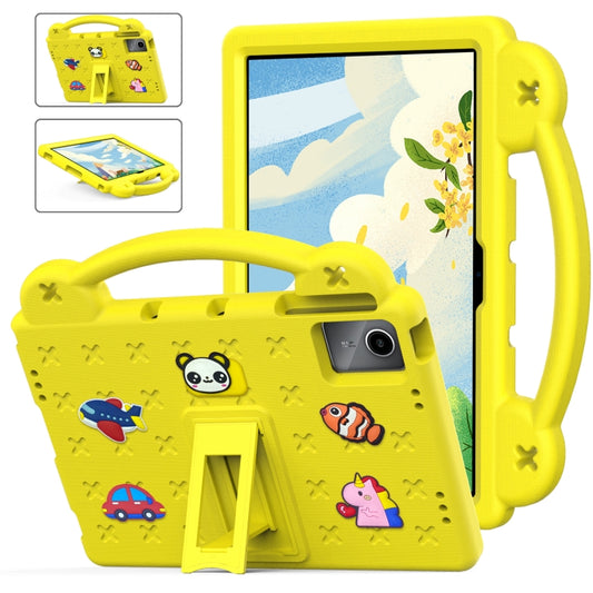 For Onn Tbspg 100110027 2023 Handle Kickstand Children EVA Shockproof Tablet Case(Yellow) - Others by PMC Jewellery | Online Shopping South Africa | PMC Jewellery | Buy Now Pay Later Mobicred