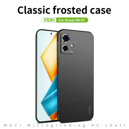 For Honor 90 GT MOFI Fandun Series Frosted PC Ultra-thin All-inclusive Phone Case(Black) - Honor Cases by MOFI | Online Shopping South Africa | PMC Jewellery