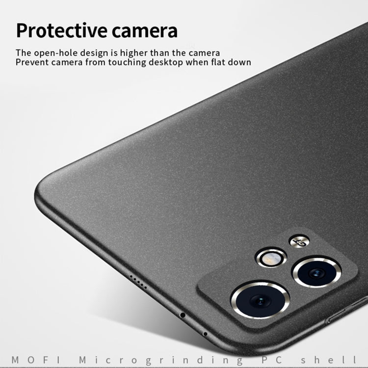 For Honor 90 GT MOFI Fandun Series Frosted PC Ultra-thin All-inclusive Phone Case(Gray) - Honor Cases by MOFI | Online Shopping South Africa | PMC Jewellery | Buy Now Pay Later Mobicred