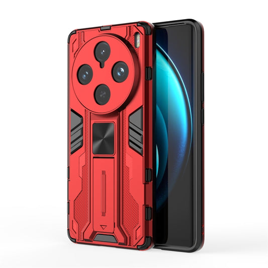 For vivo X100 Pro Supersonic Armor PC Hybrid TPU Phone Case(Red) - vivo Tempered Glass by imak | Online Shopping South Africa | PMC Jewellery | Buy Now Pay Later Mobicred