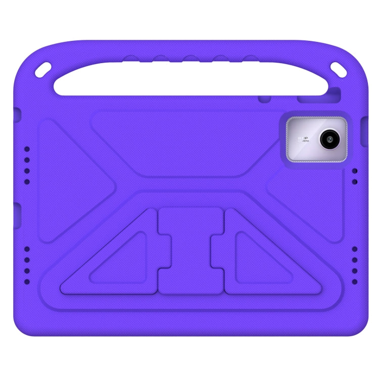 For Amazon Fire Max 11 2023 Handle EVA Shockproof Tablet Case with Holder(Purple) - Amazon by PMC TechLife | Online Shopping South Africa | PMC TechLife | Buy Now Pay Later Mobicred