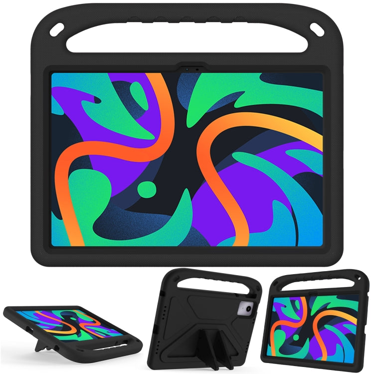 For Amazon Fire Max 11 2023 Handle EVA Shockproof Tablet Case with Holder(Black) - Amazon by PMC TechLife | Online Shopping South Africa | PMC TechLife | Buy Now Pay Later Mobicred