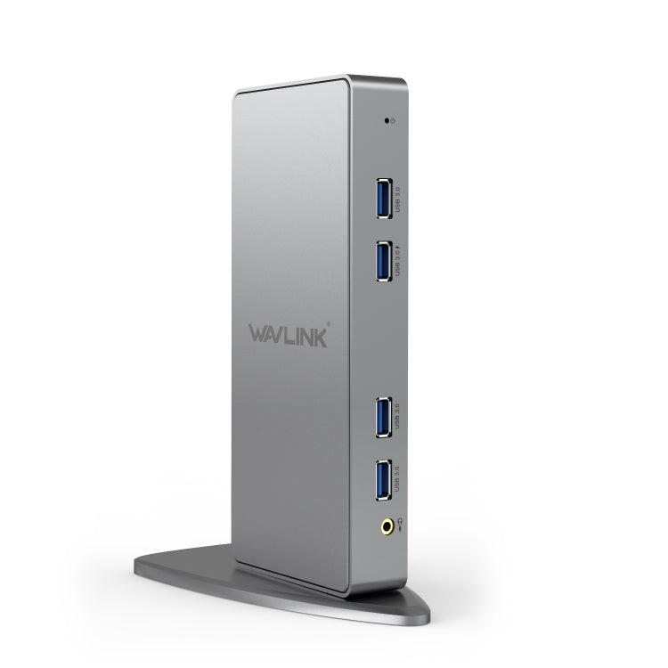 WAVLINK WL-UG39DK7 USB3.0 Hub Adapter Multi-Screen Graphics Card Universal Docking Station, Plug:EU Plug - free shipping - PMC Jewellery - Order now!