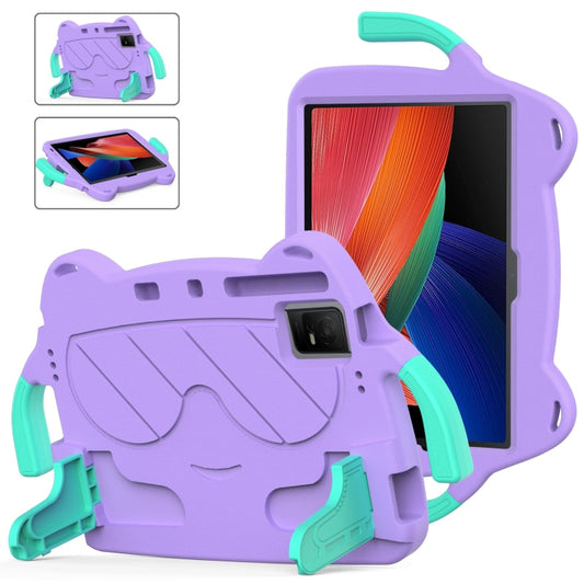 For TCL Tab 11 9466x3 Ice Baby EVA Shockproof Hard PC Tablet Case(Light Purple+Mint Green) - Others by PMC Jewellery | Online Shopping South Africa | PMC Jewellery | Buy Now Pay Later Mobicred