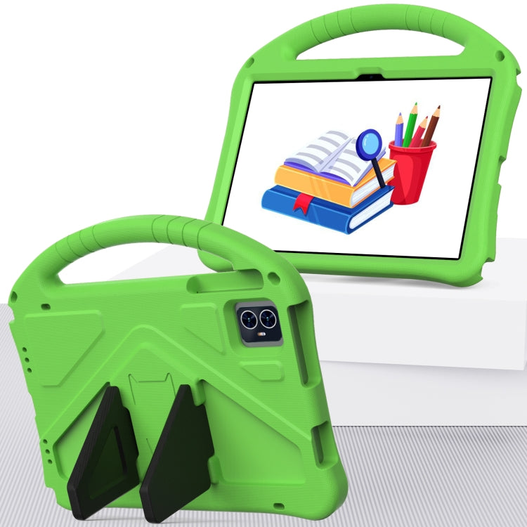 For Blackview Tab 80 10.1 2023 EVA Shockproof Tablet Case with Holder(Green) - Others by PMC TechLife | Online Shopping South Africa | PMC TechLife