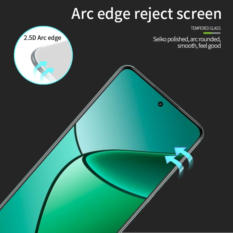 For Realme 12+ MOFI 9H 2.5D Full Screen Tempered Glass Film(Black) - free shipping - PMC TechLife - Order now!