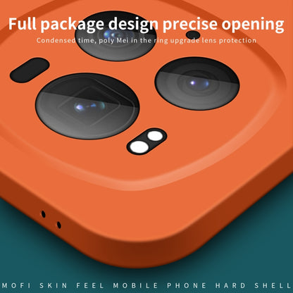 For Honor Magic6 Pro MOFI Qin Series Skin Feel All-inclusive PC Phone Case(Orange) - Honor Cases by MOFI | Online Shopping South Africa | PMC Jewellery