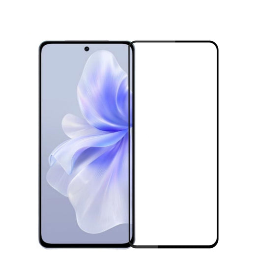 For vivo S18e MOFI 9H 2.5D Full Screen Tempered Glass Film(Black) - vivo Tempered Glass by MOFI | Online Shopping South Africa | PMC Jewellery