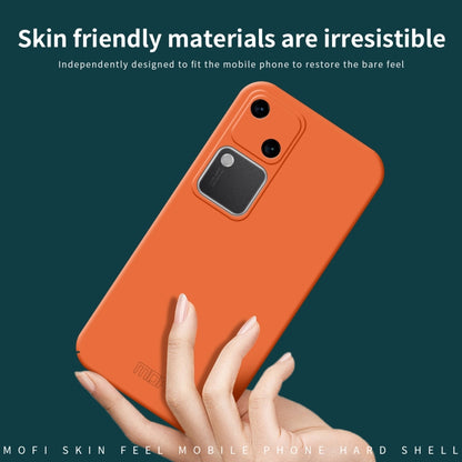 For vivo S18 MOFI Qin Series Skin Feel All-inclusive PC Phone Case(Orange) - S18 Cases by MOFI | Online Shopping South Africa | PMC Jewellery