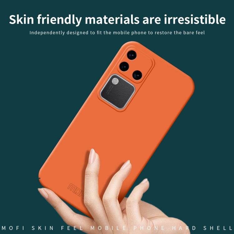 For vivo S18 Pro MOFI Qin Series Skin Feel All-inclusive PC Phone Case(Blue) - S18 Pro Cases by MOFI | Online Shopping South Africa | PMC Jewellery