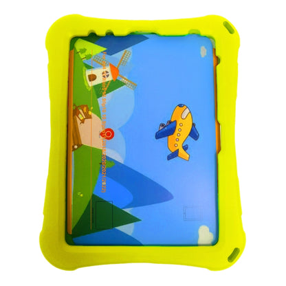 For iPad Air 11 2024 360 Rotation Aircraft Holder EVA Shockproof Tablet Case(Yellow) - iPad Air 11 2024 Cases by PMC Jewellery | Online Shopping South Africa | PMC Jewellery | Buy Now Pay Later Mobicred