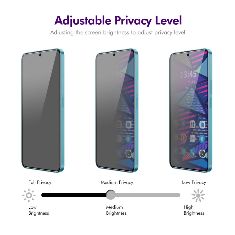 For Motorola Moto G Play 2024 ENKAY Hat-Prince 28 Degree Anti-peeping Privacy Tempered Glass Film - Motorola Tempered Glass by ENKAY | Online Shopping South Africa | PMC Jewellery | Buy Now Pay Later Mobicred